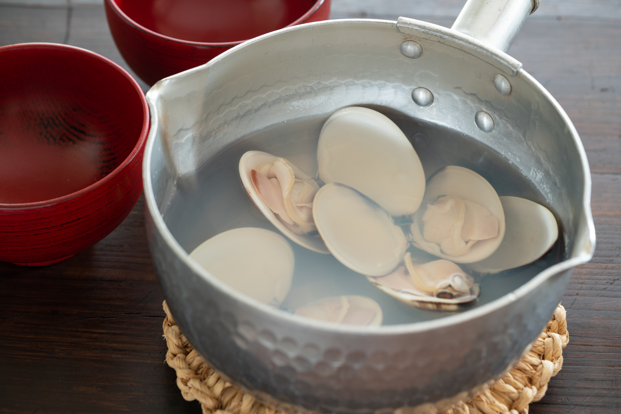 蛤のお碗の作り方